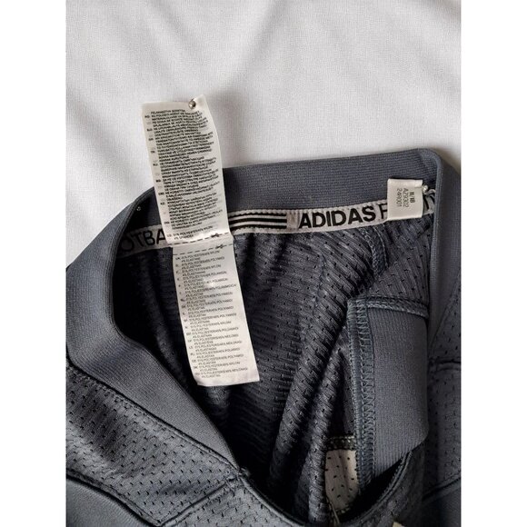 Adidas Men's Football Jersey - Techfit Hyped Grey/White Size L - NWT - Picture 13 of 16